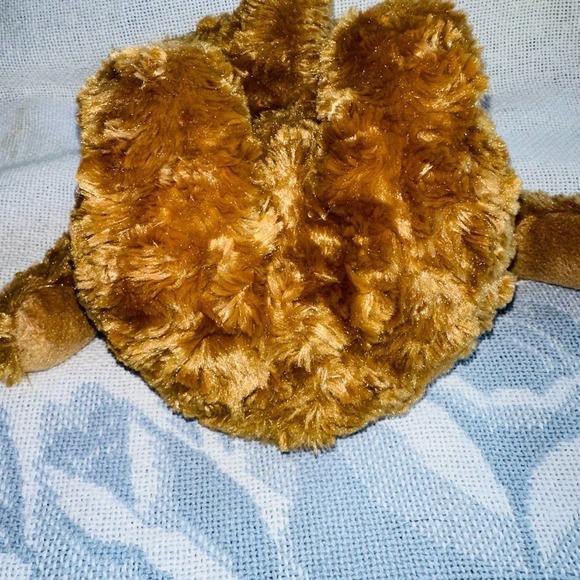 Excellent Condition Douglas Cuddle Toy 12” Fuzzy Carmel Teddy Bear - Picture 7 of 10